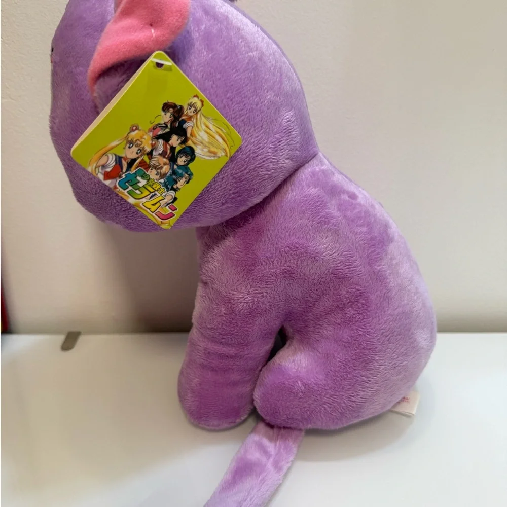 Sailor Moon Purple Cat Plush Toy